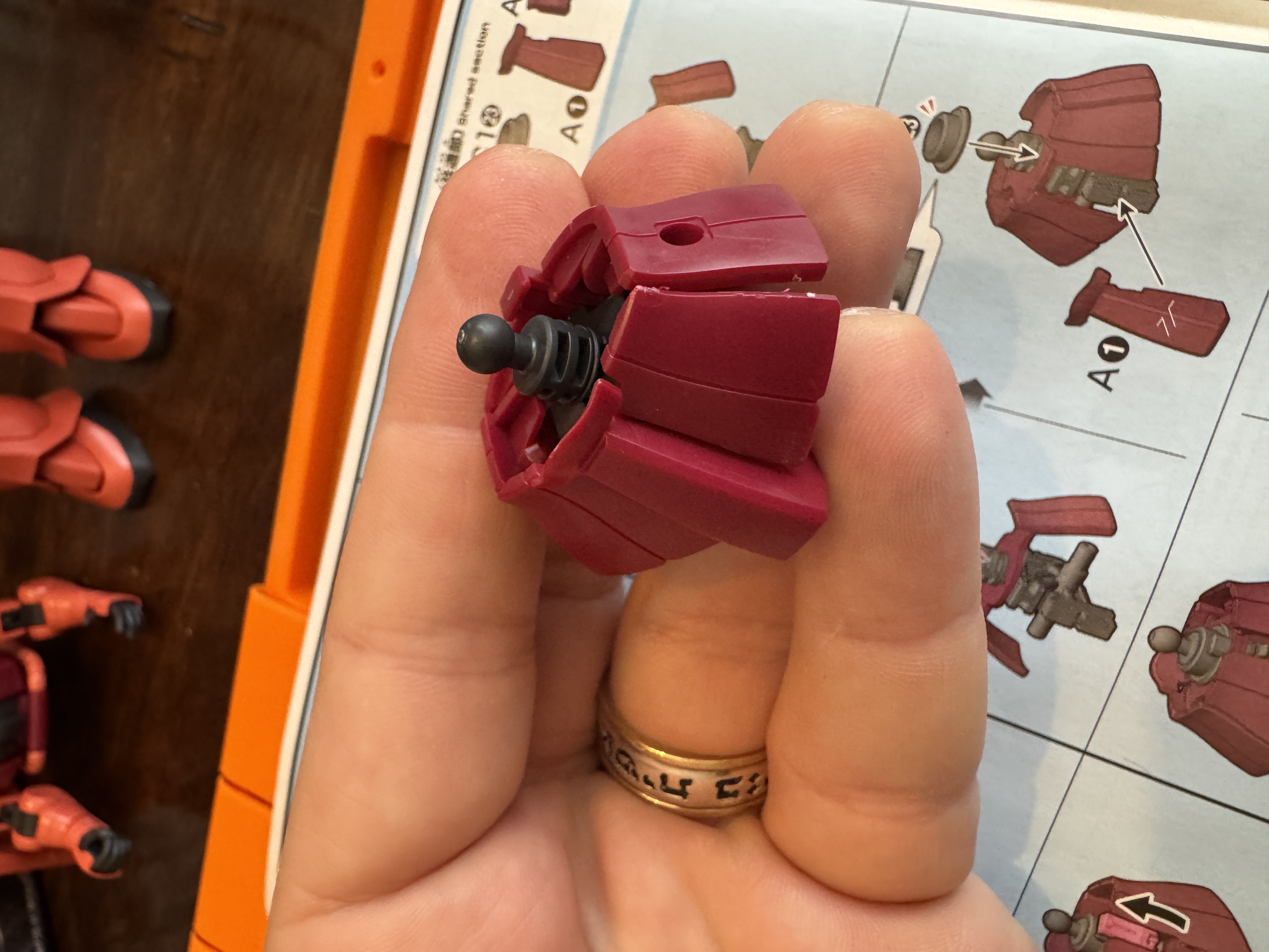 Hard plastic skirt with Heat Hawk mounting point