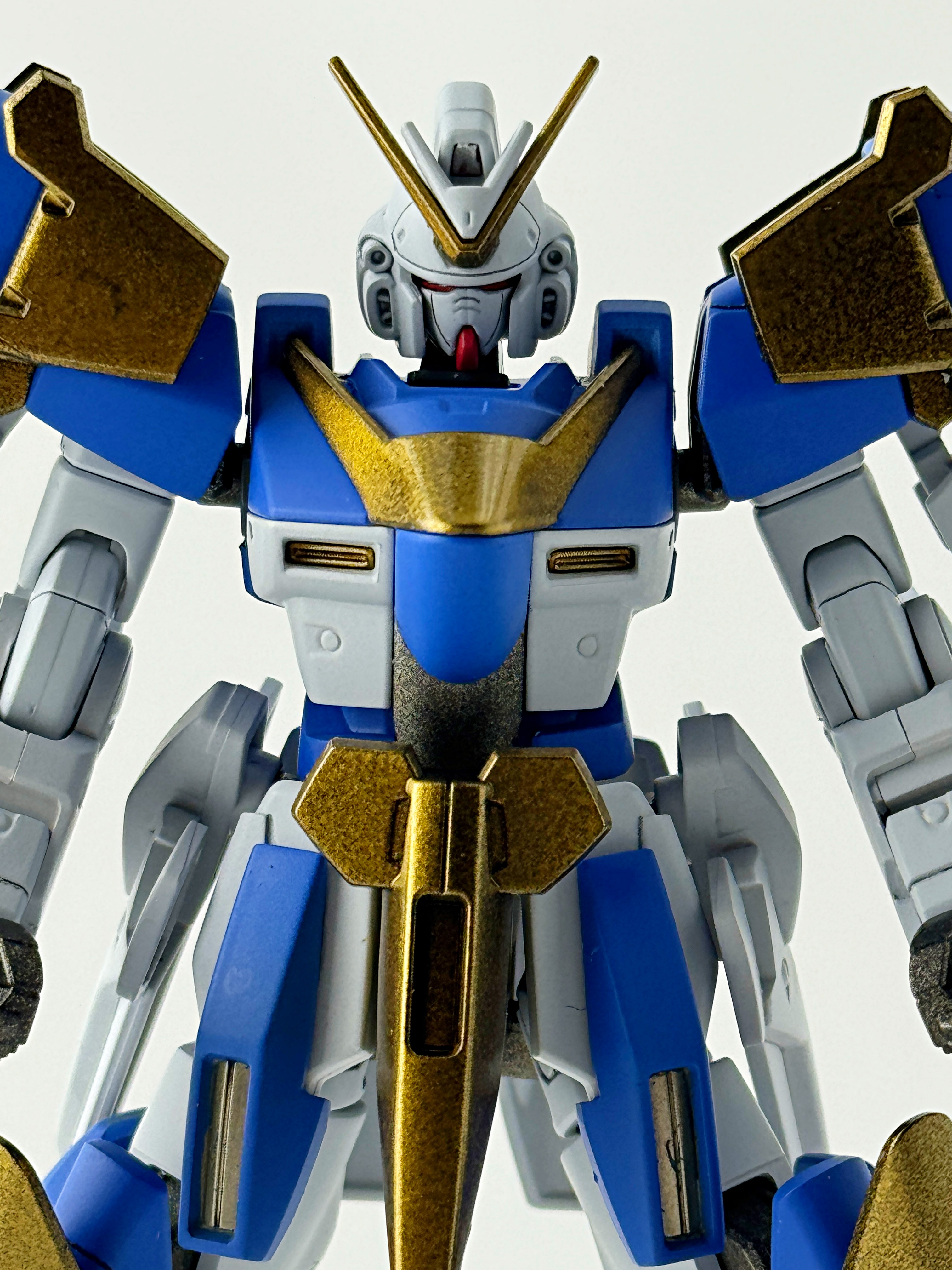 HG V2 Assault-Buster Gundam finished front view